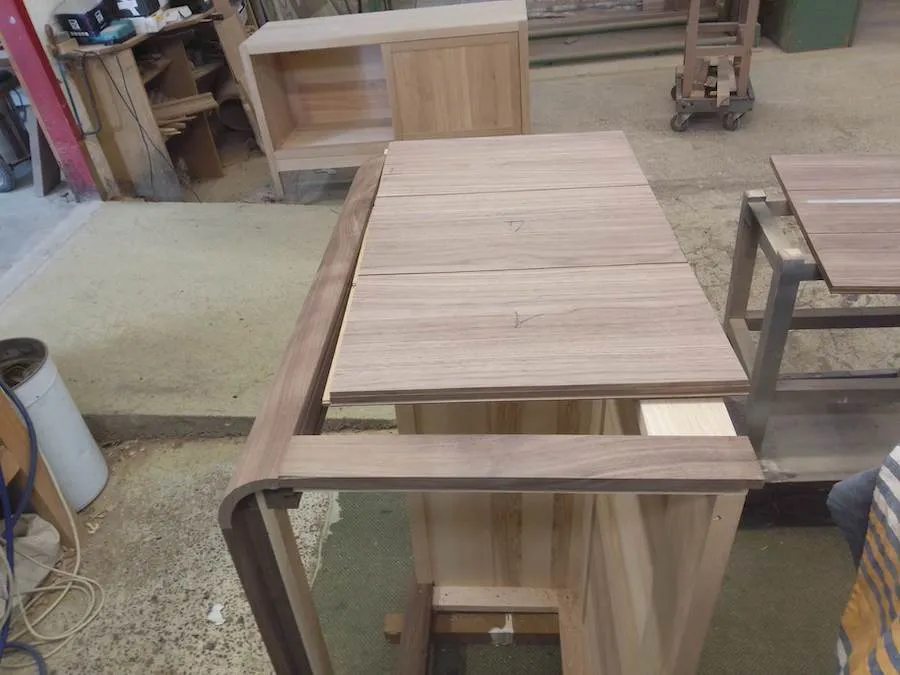 Commode 3 tiroirs Colette en noyer – Image 9