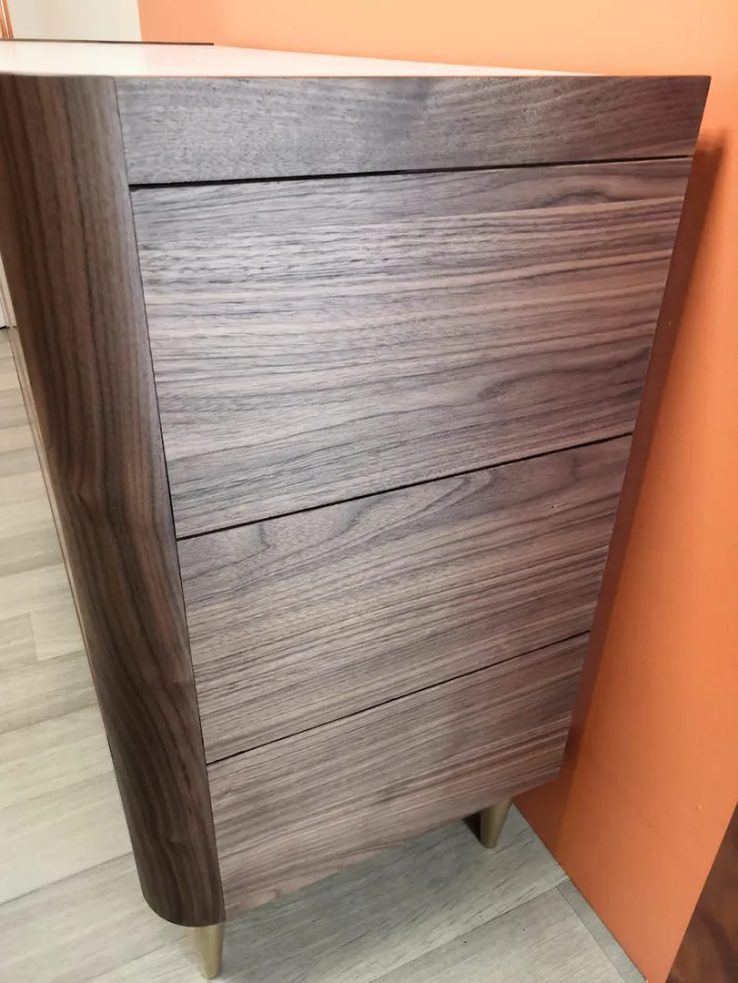 Commode 3 tiroirs Colette en noyer – Image 13