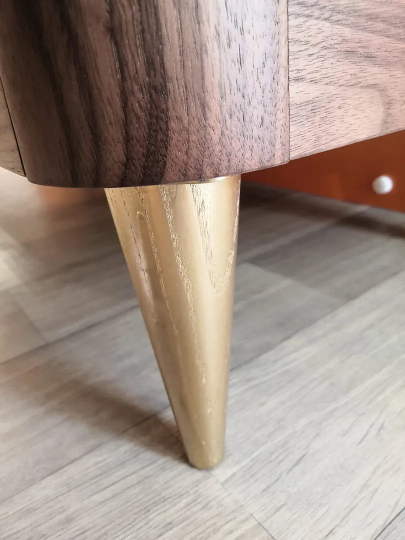 Commode 3 tiroirs Colette en noyer – Image 6