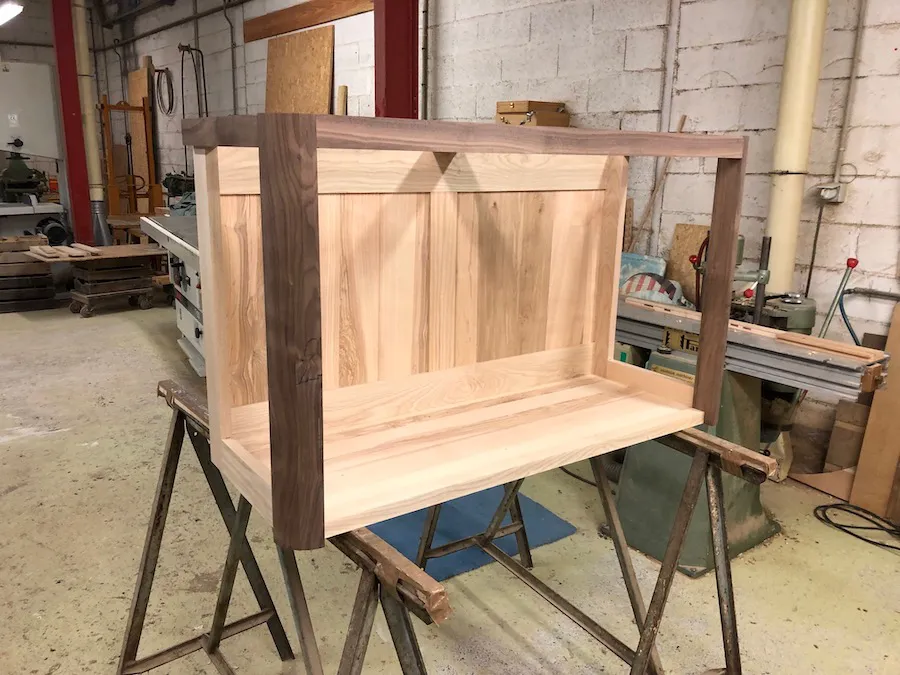 Commode 3 tiroirs Colette en noyer – Image 7