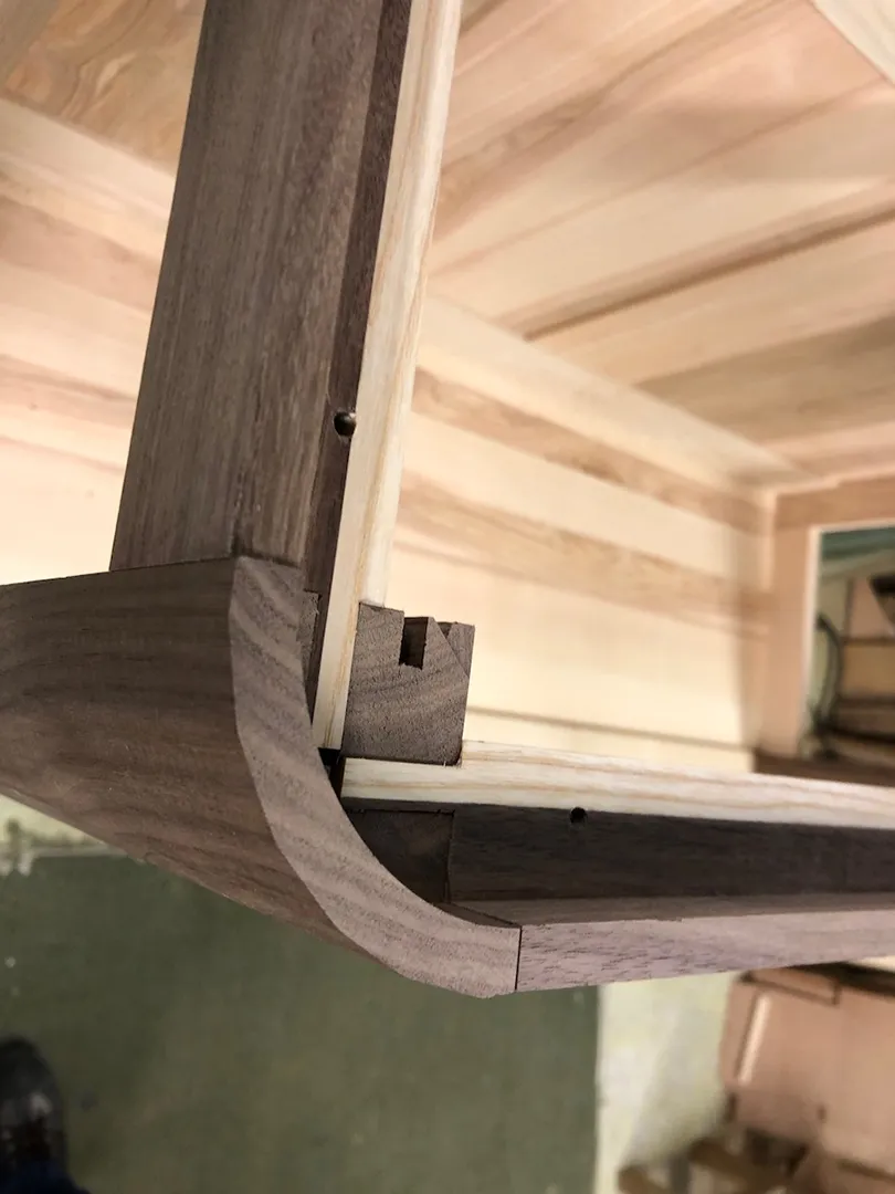 Commode 3 tiroirs Colette en noyer – Image 8