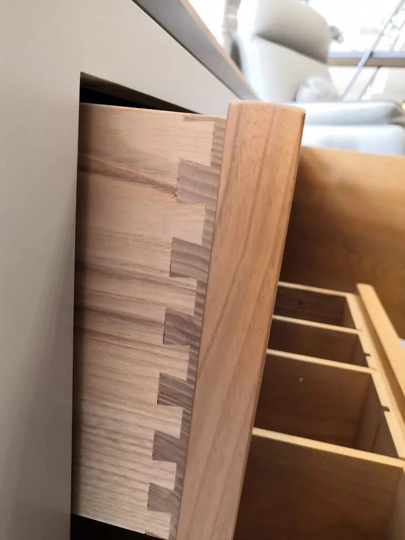 Commode télévision Ellipse 2 tiroirs 1 porte – Image 13