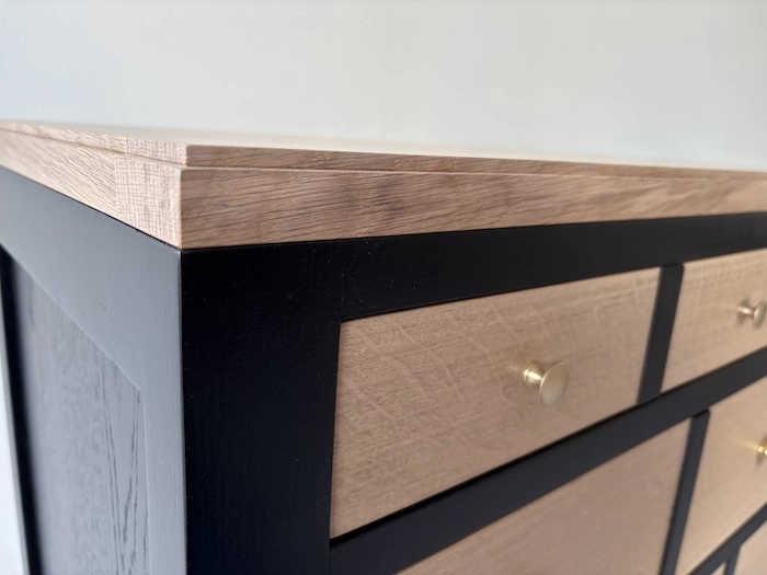 commode chêne noire
