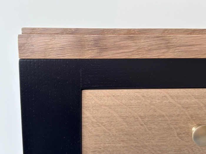 commode chêne noire