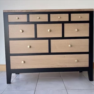 commode chêne noire