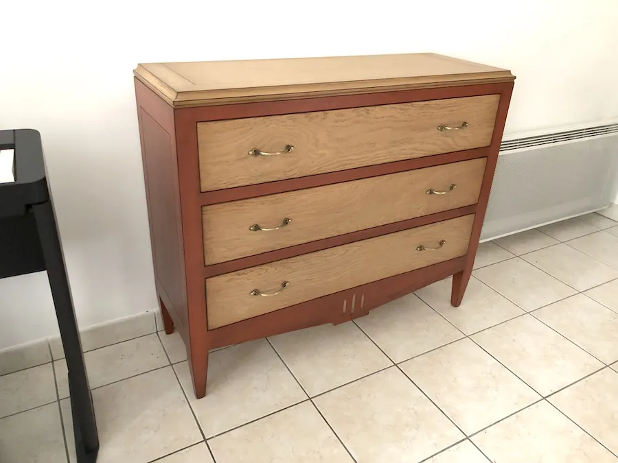 Commode 3 tiroirs Parisienne brique – Image 2