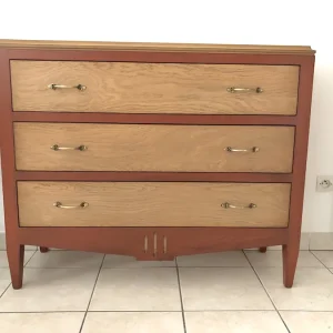 Commode 3 tiroirs Parisienne brique