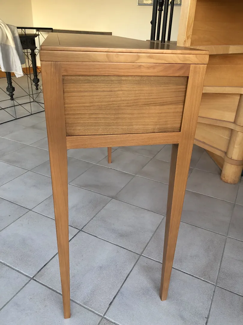 Console Ellipse 1 tiroir décor rayures – Image 7