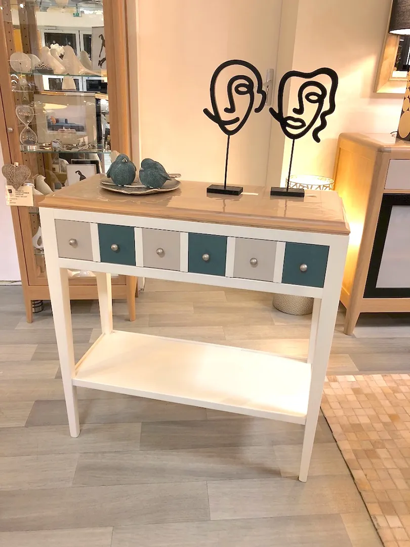 Console Parisienne salvia et gris terreux – Image 2