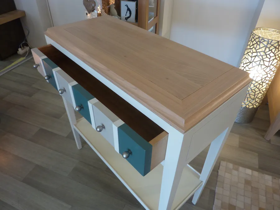 Console Parisienne salvia et gris terreux – Image 4