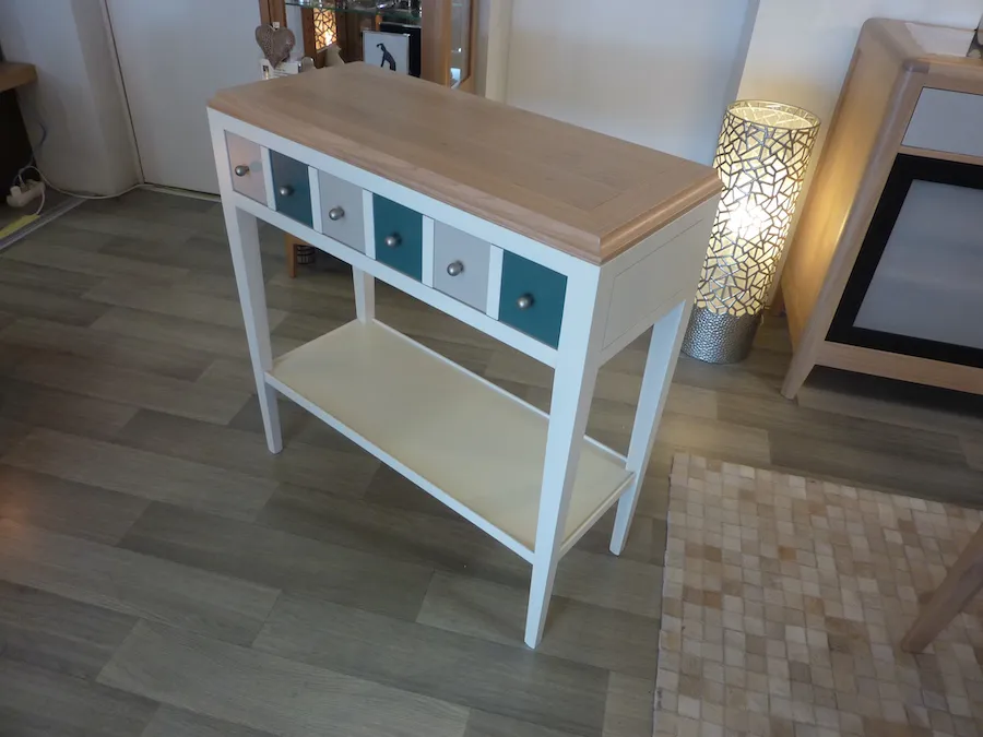 Console Parisienne salvia et gris terreux – Image 9