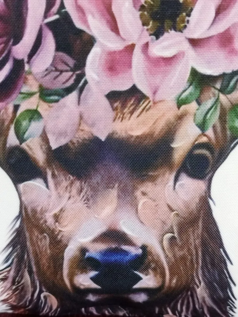 Coussin Cerf rose – Image 4