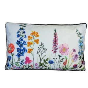Coussin rectangulaire Multifleurs