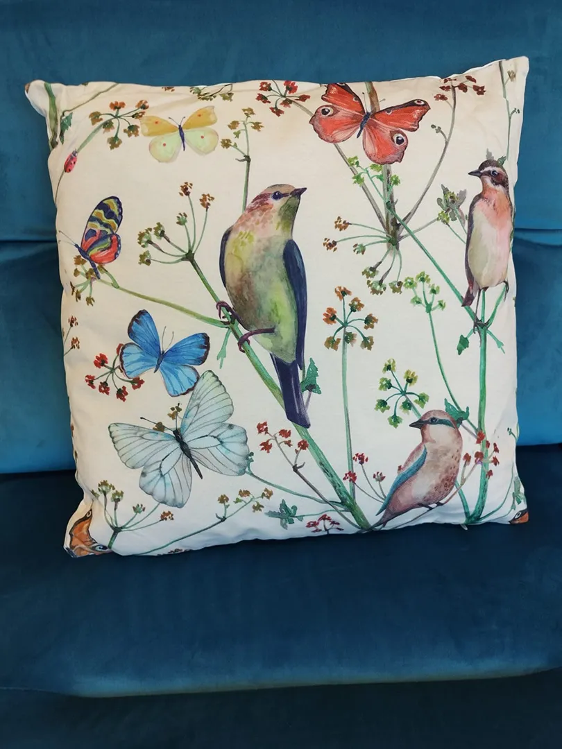 Coussin Oiseau
