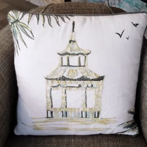 Coussin Pagode carré