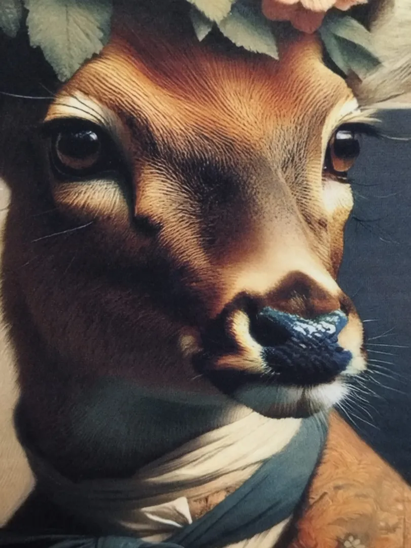 Coussin Tête de cerf – Image 4