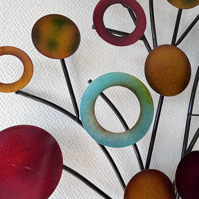 Décoration murale Arbre multicouleur