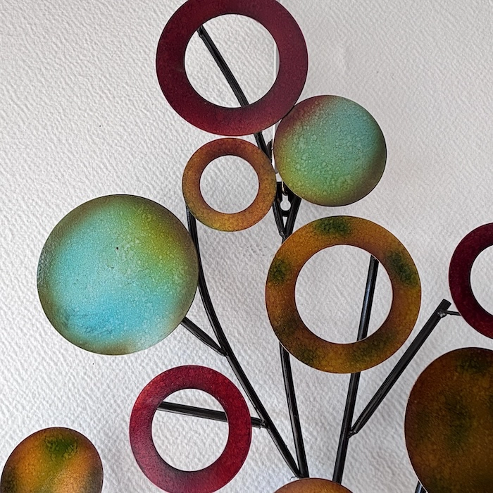 Décoration murale Arbre multicouleur