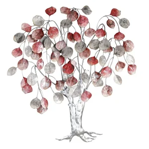 Décoration murale Arbre Rouge