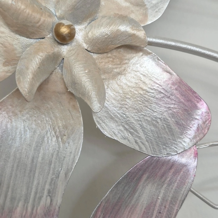 Décoration murale Fleur ivoire (grand modèle) – Image 5