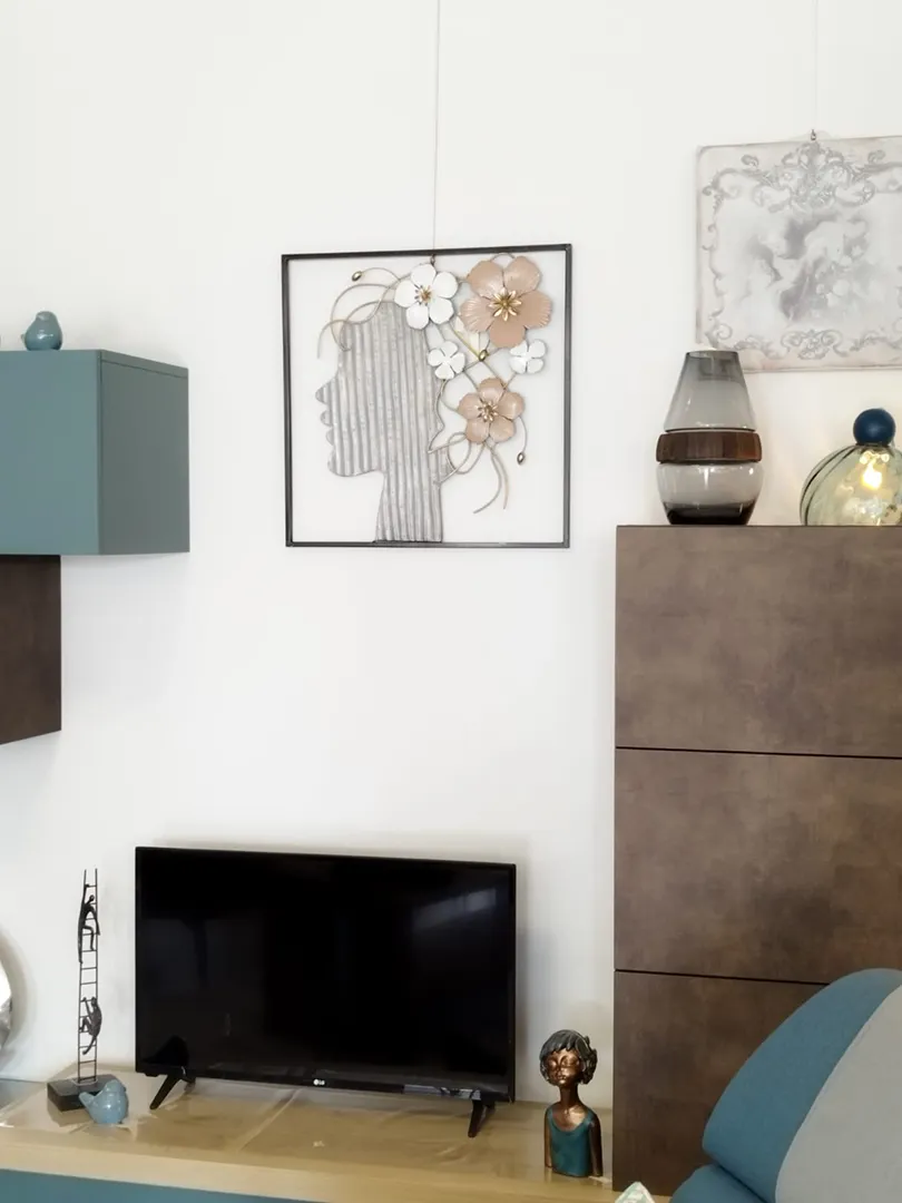 Décoration murale Tête à fleurs – Image 3