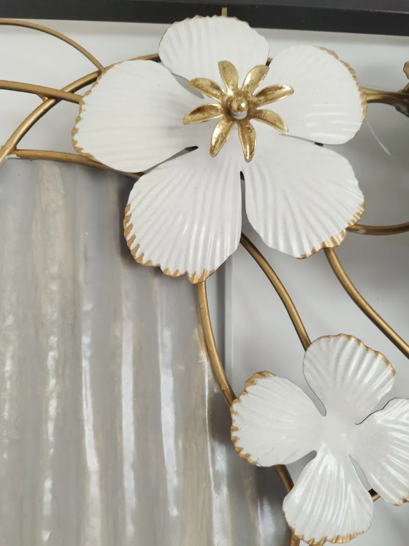 Décoration murale Tête à fleurs – Image 2