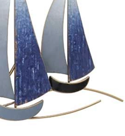 Décoration murale Voiliers bleus – Image 3