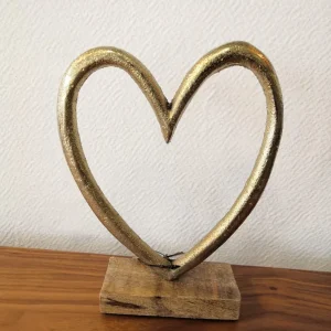 Déco Gold heart