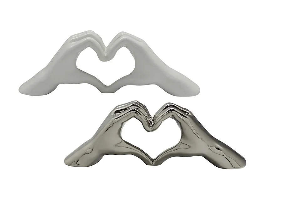 Déco Mains Coeur blanc – Image 6