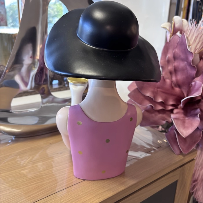 Déco Mademoiselle Fanie femme rouge à lèvre