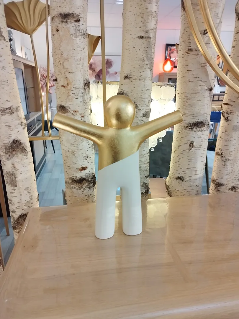 Déco P'tit Maurice blanc et doré – Image 2