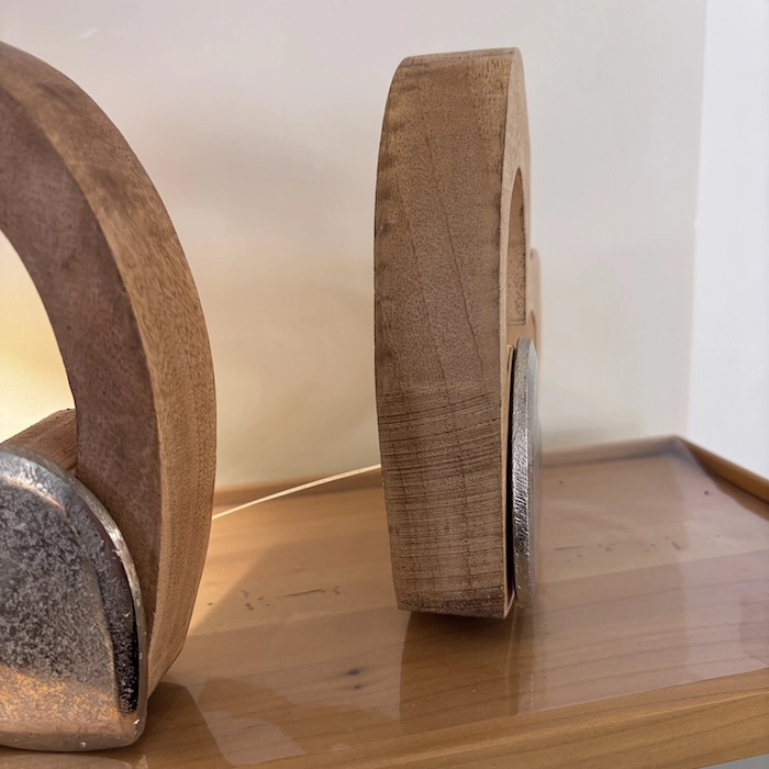 Déco Coeur Bois alu – Image 2