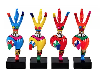 Sculpture Danseuse bleue – Image 5