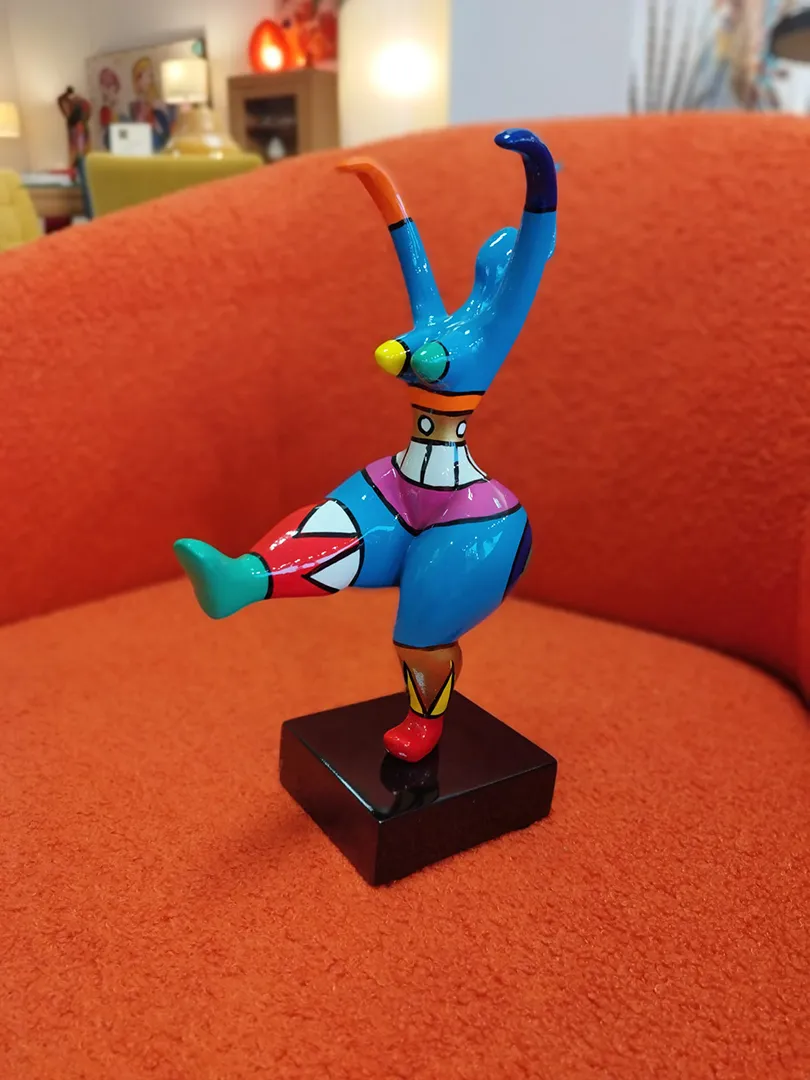 Sculpture Danseuse bleue – Image 2