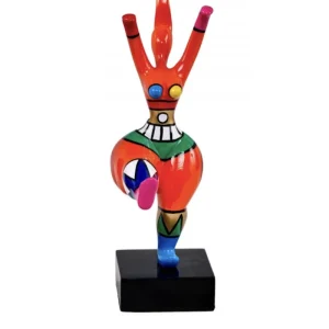 Sculpture Danseuse Orange