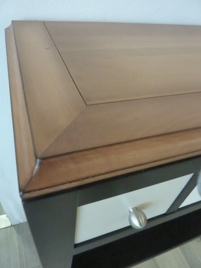 Double console Parisienne Noire et gris terreux – Image 4