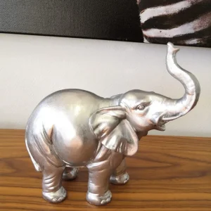 Eléphant Jumbo argent (petit)
