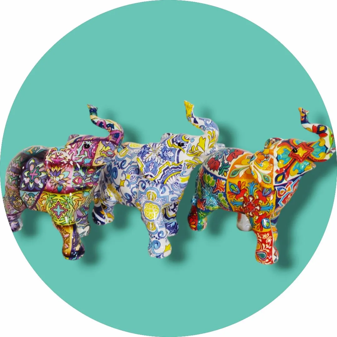 Sculpture éléphant Ibiza