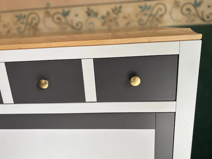 Enfilade Parisienne 3 portes grise – Image 7