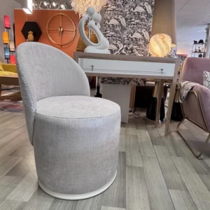 petit fauteuil salon ivoire