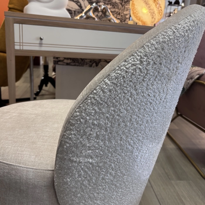 petit fauteuil salon ivoire