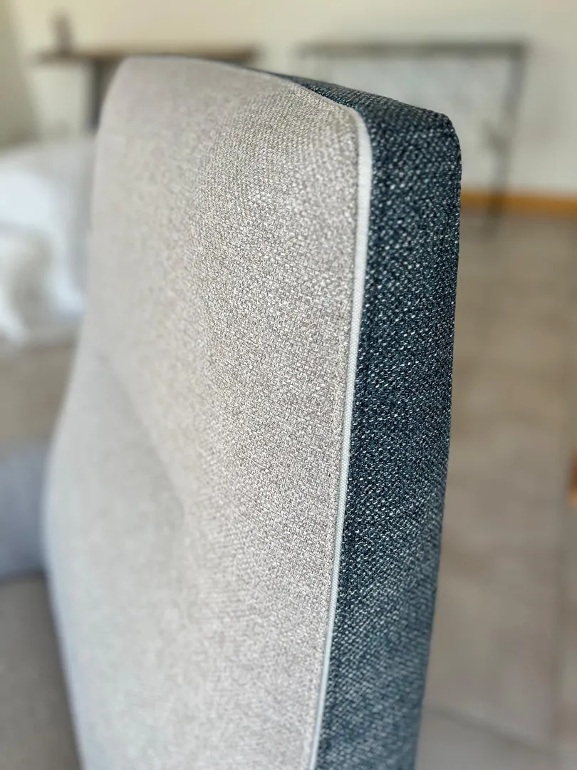 Fauteuil Catania Bleu & Gris rotatif – Image 5