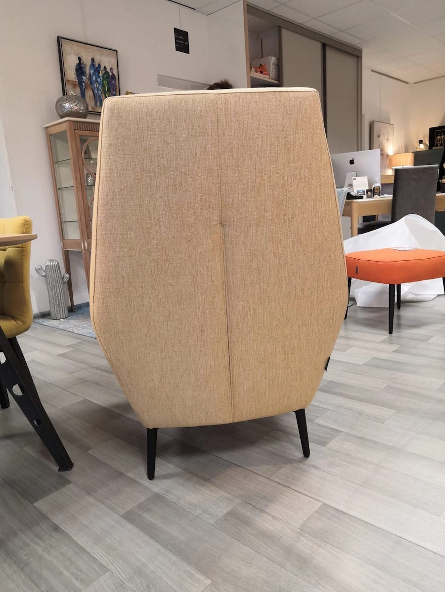 Fauteuil Catania moutarde uni – Image 5