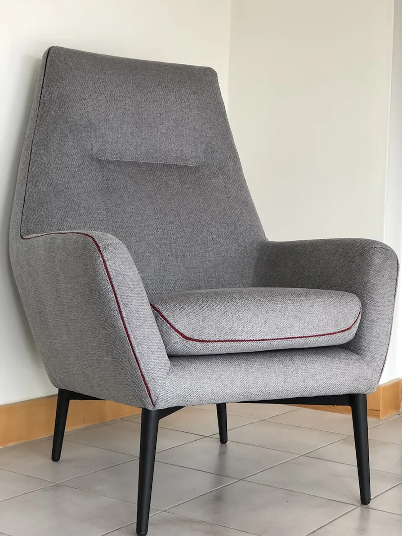 Fauteuil Catania gris – Image 2