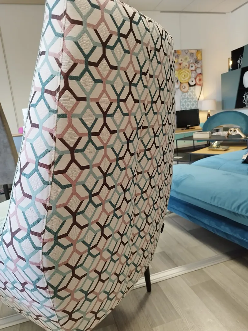 Fauteuil Catania Mosaïc vert-bleu clair – Image 4