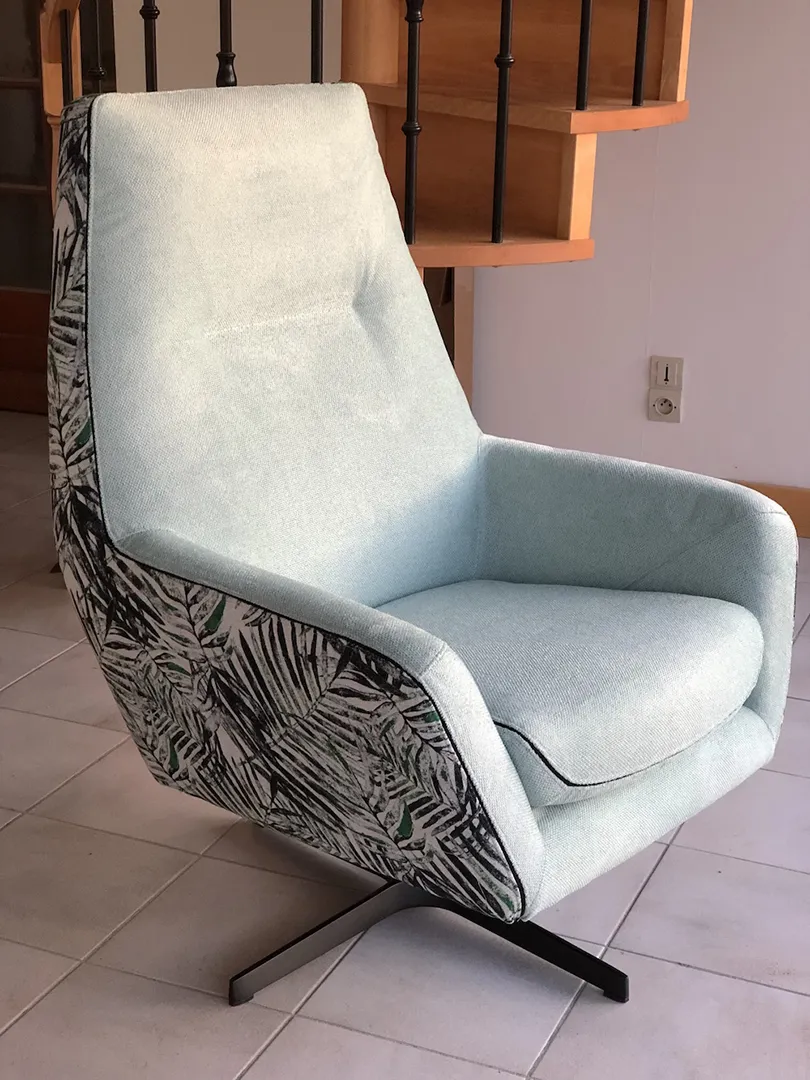 Fauteuil Catania Vert d'eau – Image 6