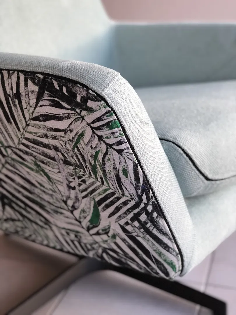 Fauteuil Catania Vert d'eau – Image 3