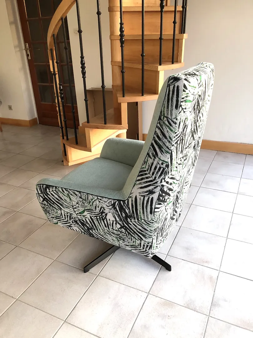 Fauteuil Catania Vert d'eau – Image 2