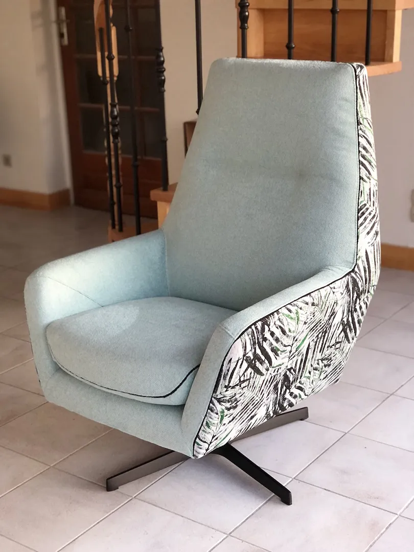 Fauteuil Catania Vert d'eau