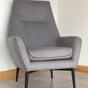 Fauteuil Catania gris